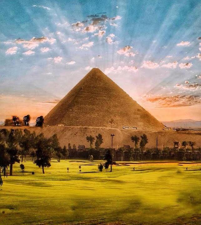 Alba Pyramids View Káhira Exteriér fotografie